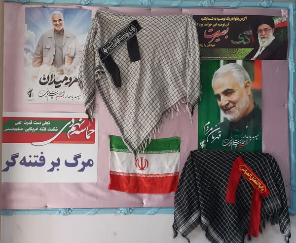 گرامیداشت پنجمین سالگرد شهادت سردار دلها در مدارس پردیس 