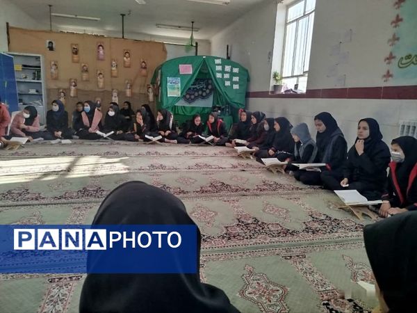 محفل انس با قرآن در مدرسه فاطمه الزهرا «بخ» 