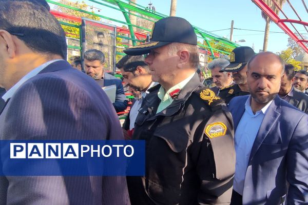 سومین سالگرد شهید علی‌اکبر رنجبر در گلزار شهدای شیراز