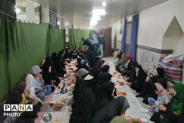 ضیافت افطاری در شب بیست و سوم ماه مبارک رمضان مسجد جامع شهر بار 