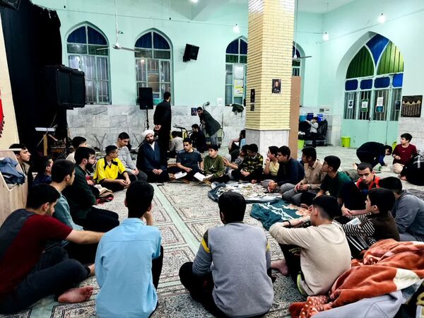 حضور پرشور دانش‌آموزان پیشتاز یاسوج در اعتکاف
