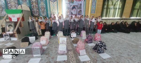 سنگر مسجد به یاد دانش‌آموزان میناب