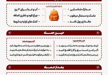 هنگام حمله تروریستی چه اقداماتی باید انجام دهیم؟