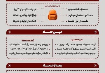 هنگام حمله تروریستی چه اقداماتی باید انجام دهیم؟