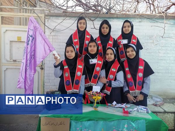 موکب نیمه شعبان در مدرسه نخودی