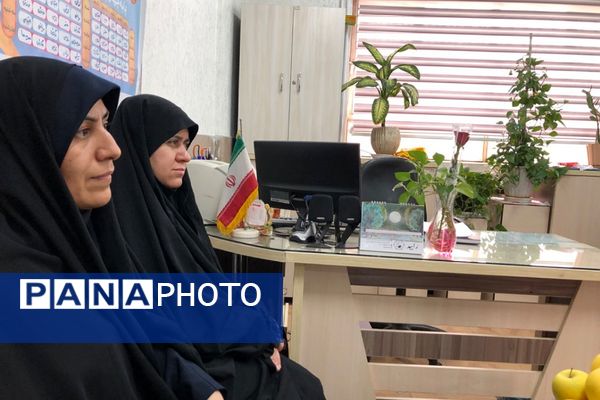 بازدید کشوری از دانش‌آموزان پیشتاز دبستان فولادفر ناحیه دو شهرری 