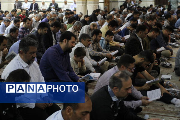 از شب قدر تا عرفه؛ نجواهای عاشقانه در حسینیه اعظم زنجان 