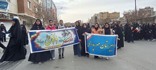 جشن با شکوه چهل و هفتمین سالگرد انقلاب اسلامی در ملایر