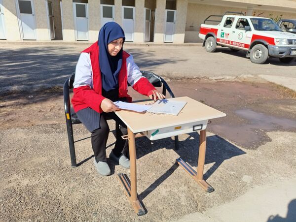  مانور سراسری زلزله در شهرستان بم 