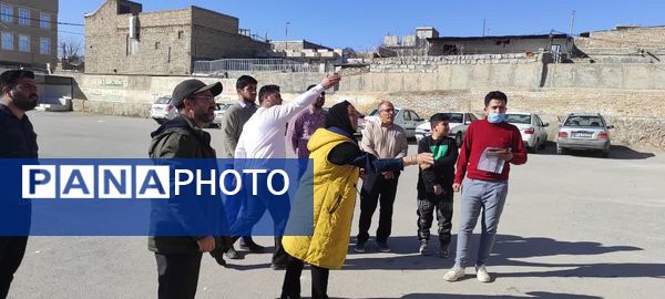 برگزاری مسابقات دارت در دبستان شهید فاتحی خانلق شهرستان شیروان