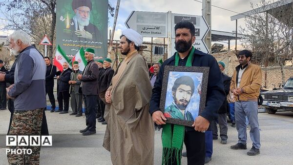 راهپیمایی اربعین شهادت قائد امت در شهر بار نیشابور-۲