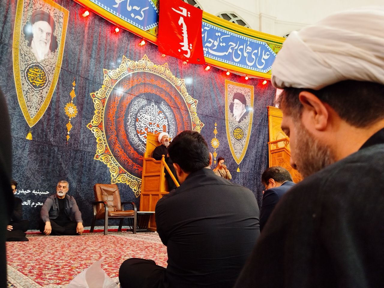 کاشمر در سوگ حسینی و مسئولان پای در رکاب عزاداری و خدمت