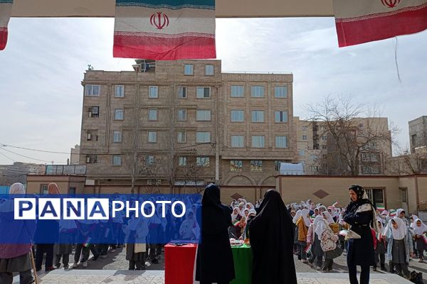 طنین زنگ انقلاب در مدارس شهرستان شهریار 