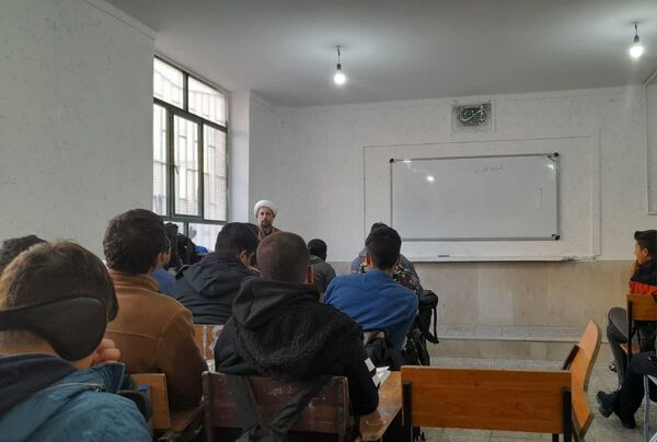 مراسم دهه فاطمیه در هنرستان خوارزمی 