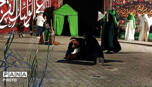مراسم شبیه خوانی در میدان باغشمال تبریز