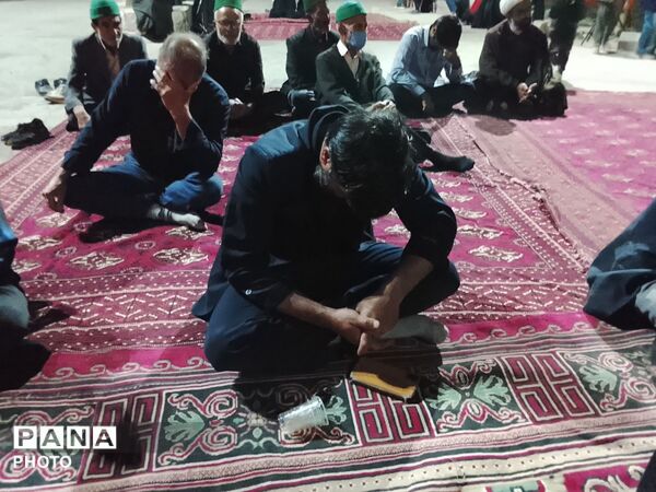 مراسم عزاداری شهادت اباعبدالله الحسین در صدوبیستمن شب از اجتماعات  