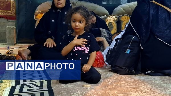 جلوه‌هایی از حضور کودکان در مسیر مشایه نجف تا کربلا