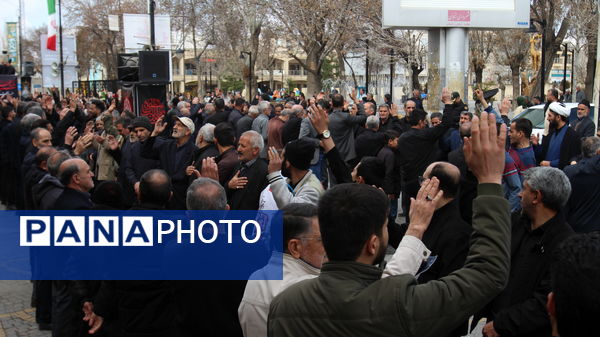 حرکت دسته عزاداری شهادت حضرت امیرالمومنین