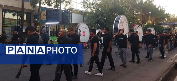 برگزاری هیئت عزاداری سید شهدا اباعبداللّه حسین (ع) در خلیل آباد 