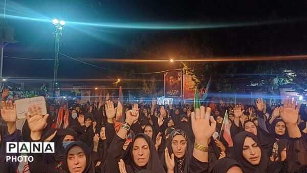 نجوای اندوه؛ مراسم شام غریبان در کوهدشت
