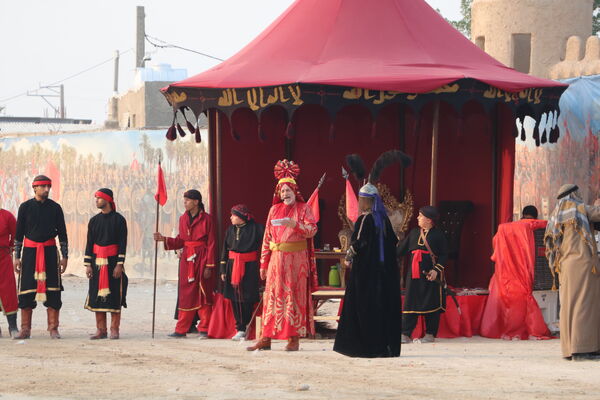 بازآفرینی نوجوان کربلا زیر آسمان لامرد