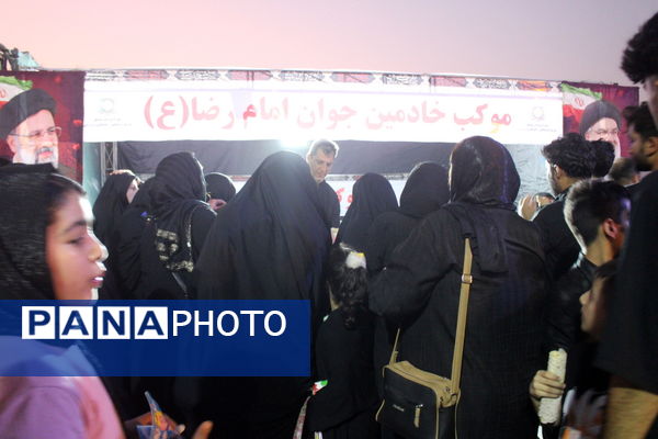 پیاده‌روی جاماندگان اربعین حسینی در بوشهر