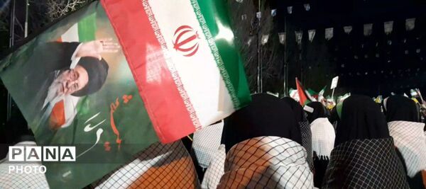 حضور پرشور مردم دلبران در جلوه‌ای از میهن‌دوستی