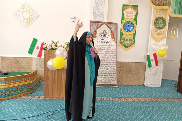 جشن نیمه شعبان در مسجد امام رضا (ع) پردیس