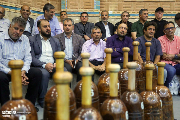 افتتاح زورخانه شهید غلامرضا جانفزا