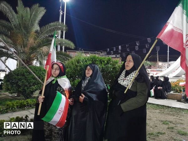 اجتماع حامیان آرمان‌های انقلاب اسلامی در گلوگاه