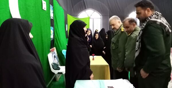 برگزاری همایش دختران حاج قاسم در خلیل‌آباد