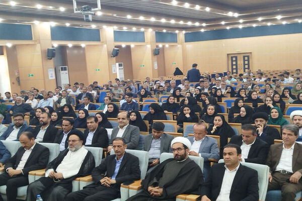 جلسه معارفه و تکریم مدیر آموزش و پرورش شهرستان جم