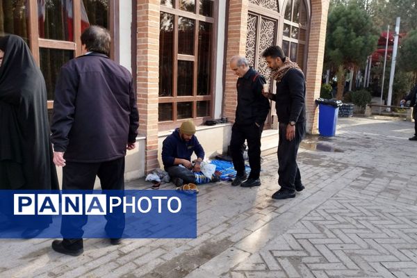 تجدید عهد با شهدا در رباط کریم