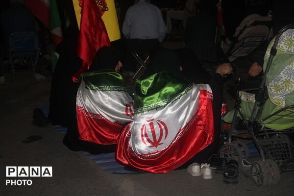 طنین نوای عاشورایی در خیابان امام نیشابور