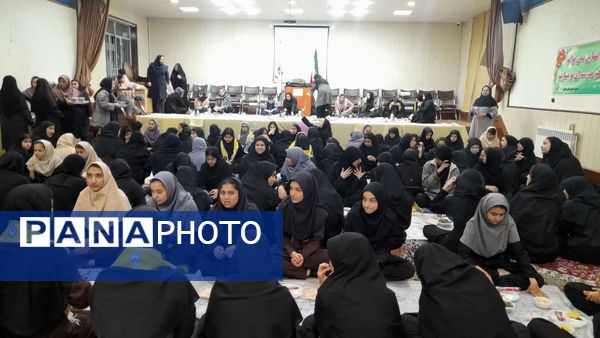 افطاری در دبیرستان صفورا ۲ ناحیه هفت مشهد