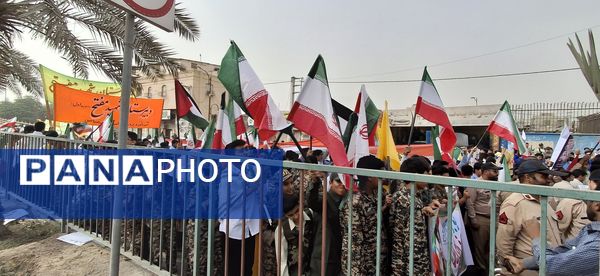 برگزاری راهپیمایی سیزدهم آبان ماه در بندرعباس