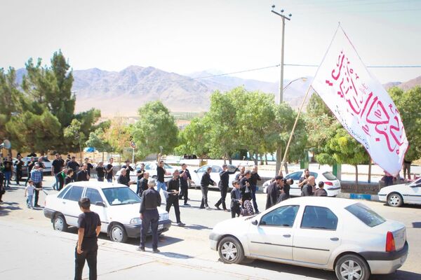 عزاداری رحلت پیامبر(ص) و شهادت امام حسن(ع) در صحن آستان مقدس سلطانعلی(ع) مشهداردهال کاشان