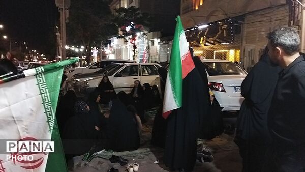 سفره صلوات در اجتماعات مردمی نیشابور 