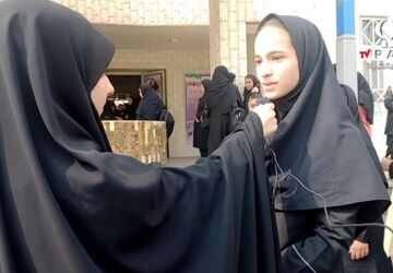 مراسم سوگواری به مناسبت شهادت شهید مقاومت در مدرسه بعثت برگزار شد.