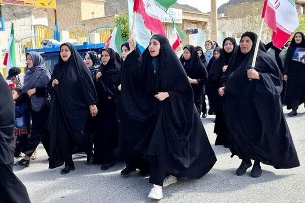 حضور گسترده اهالی زاگرس در چهلم رهبر شهید