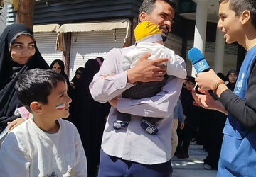 کودکان ما، فریاد قدس را به گوش جهان می‌رسانند
