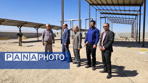 بازدید از طرح در حال احداث پرورش گاوشیری صنعتی