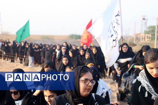 شهدای غواصِ دست‌بسته، میزبان کاروان راهیان نور دانش‌آموزان دختر کوهدشت در علقمه