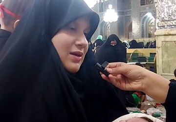 اولین جمعه محرم؛ گهواره‌ها در حرم رضوی به یاد طفل دشت کربلا به نوا درمی‌آیند