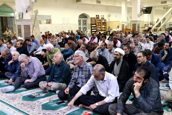 مراسم بزرگداشت شهدای خدمت در مسجد جامع شهرستان آباده 