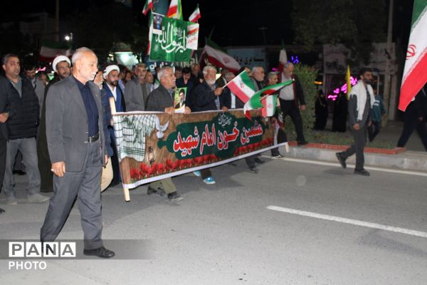 اجتماع مردمی شبانه شهید پرور شهرستان سملقان