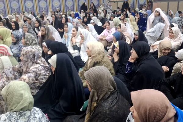 افتتاحیه اعتکاف دختران چهاردانگه