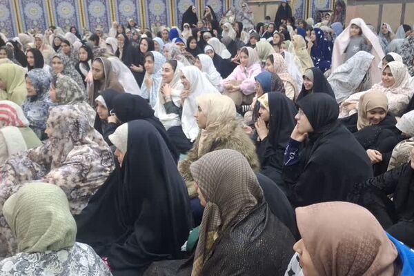 افتتاحیه اعتکاف دختران چهاردانگه