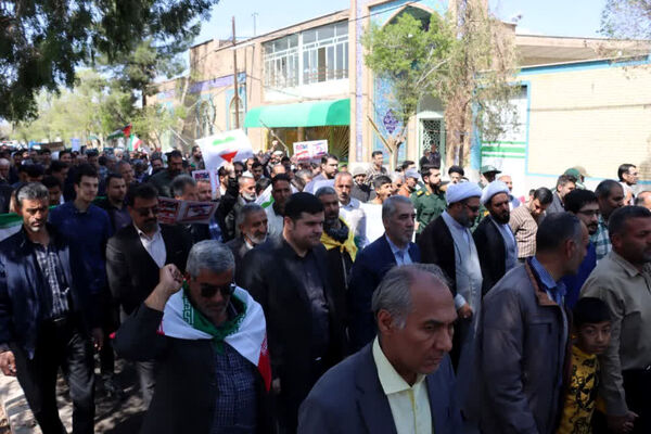 جلوه های از راهپیمایی روز قدس در کهک، جعفریه و روستای صرم قم