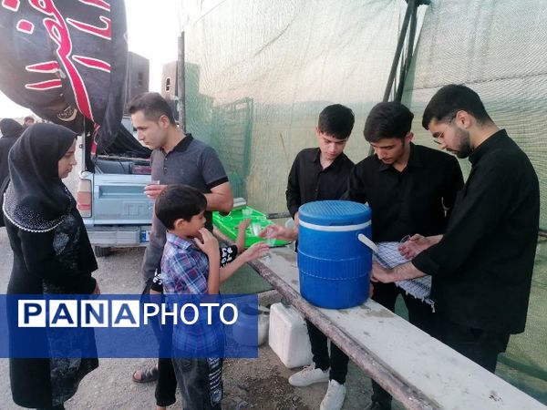 جاماندگان اربعین حسینی شهرستان شیروان